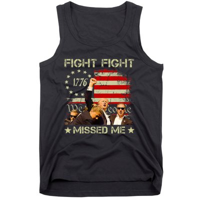 You Missed  You Missed Trump 2024 You Missed We The People Tank Top