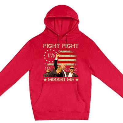 You Missed  You Missed Trump 2024 You Missed We The People Premium Pullover Hoodie