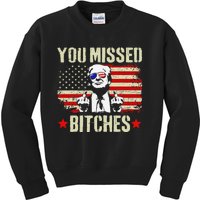 You Missed  You Missed Trump 2024 T You Missed Kids Sweatshirt