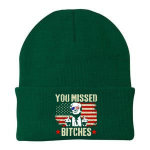 You Missed You Missed Trump 2024 You Missed Knit Cap Winter Beanie