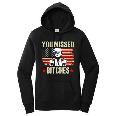 You Missed You Missed Trump 2024 You Missed Women's Pullover Hoodie