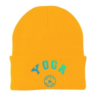 Yoga Namaste All Day Teacher Savasana Namaste Class Workout Gift Knit Cap Winter Beanie