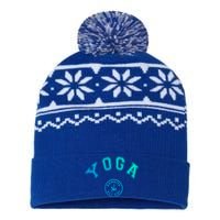 Yoga Namaste All Day Teacher Savasana Namaste Class Workout Gift USA-Made Snowflake Beanie