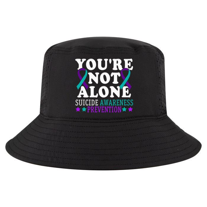 YouRe Not Alone Depression Suicide Prevention Awareness Cool Comfort Performance Bucket Hat