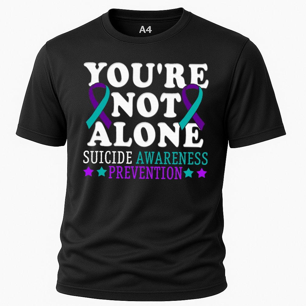 YouRe Not Alone Depression Suicide Prevention Awareness Performance Shirt