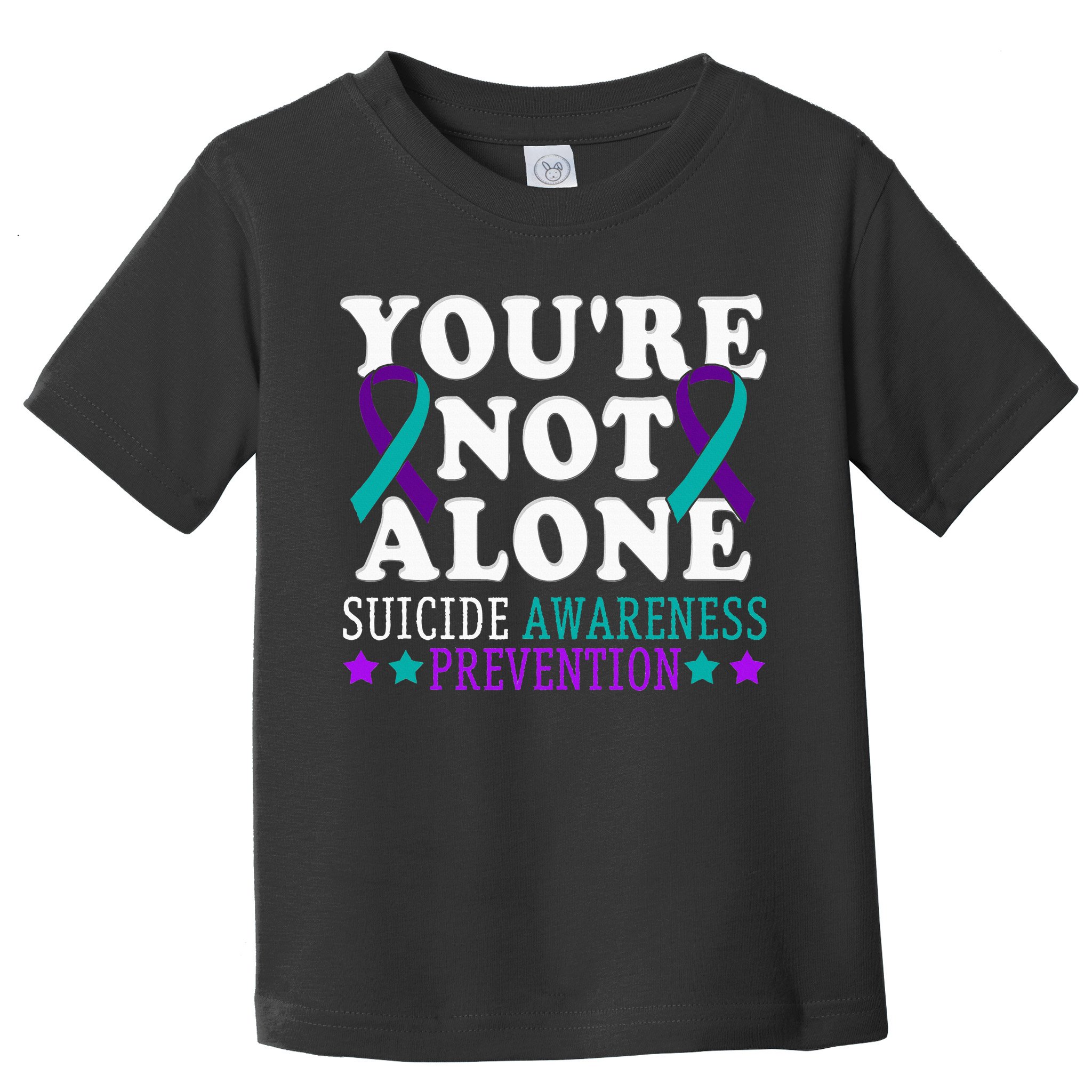 YouRe Not Alone Depression Suicide Prevention Awareness Toddler T-Shirt