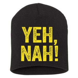 Yeh Nah! Australian Slang Australia Short Acrylic Beanie