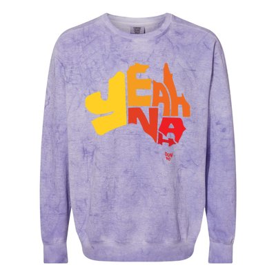 Yeah Nah (Australia) Colorblast Crewneck Sweatshirt