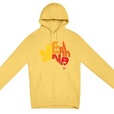 Yeah Nah (Australia) Premium Pullover Hoodie