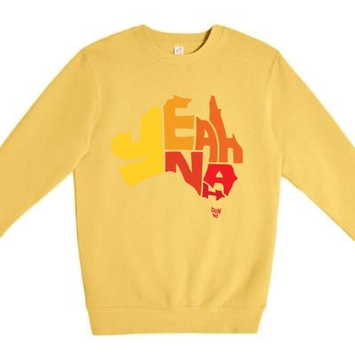 Yeah Nah (Australia) Premium Crewneck Sweatshirt