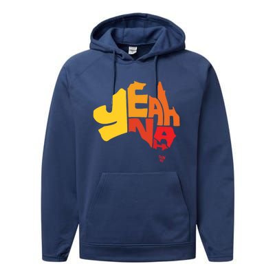 Yeah Nah (Australia) Performance Fleece Hoodie