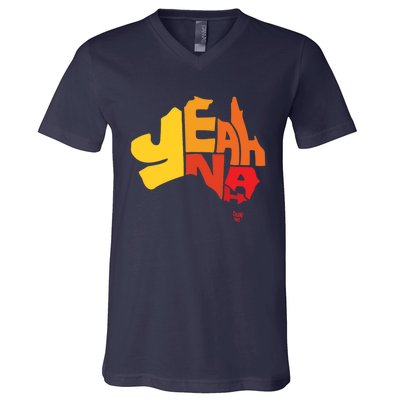 Yeah Nah (Australia) V-Neck T-Shirt