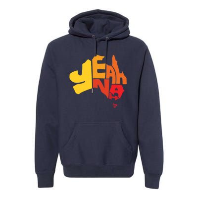 Yeah Nah (Australia) Premium Hoodie