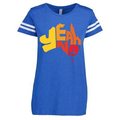 Yeah Nah (Australia) Enza Ladies Jersey Football T-Shirt