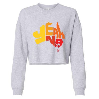 Yeah Nah (Australia) Cropped Pullover Crew