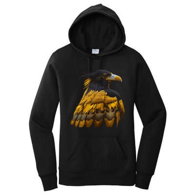 Yellow Nape Amazon Bird Native American Indian Northwest Women's Pullover Hoodie