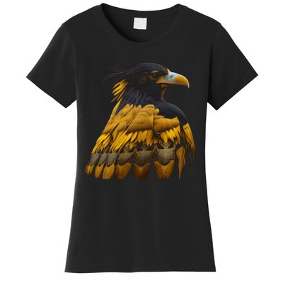 Yellow Nape Amazon Bird Native American Indian Northwest Women's T-Shirt