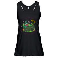 YouRe Not A Dumpster Fire YouRe A Majestic Dumpster Garden Ladies Essential Flowy Tank