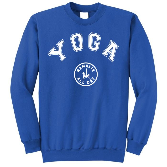 Yoga Namaste All Day Teacher Savasana Namaste Class Workout Gift Sweatshirt