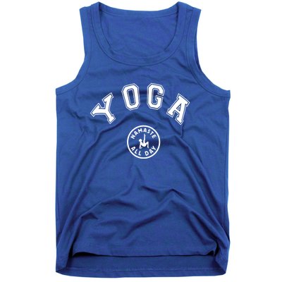 Yoga Namaste All Day Teacher Savasana Namaste Class Workout Gift Tank Top