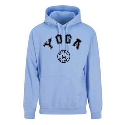 Yoga Namaste All Day Teacher Savasana Namaste Class Workout Gift Unisex Surf Hoodie