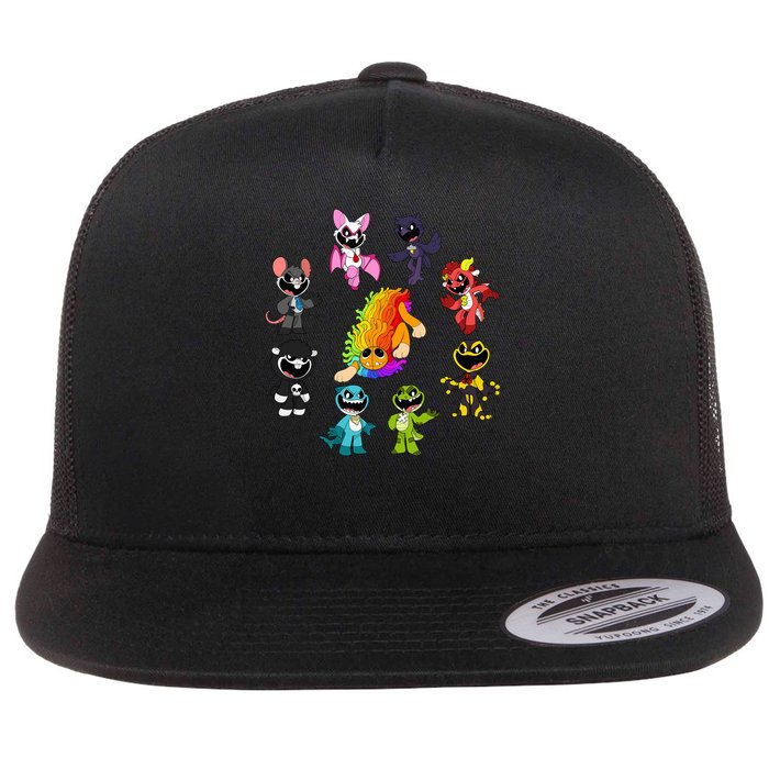Yar Naby Be Kind Nightmare Plush Critters Chartacters Flat Bill Trucker Hat