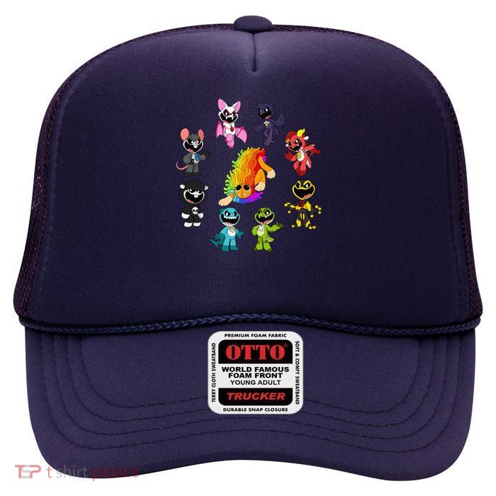 Yar Naby Be Kind Nightmare Plush Critters Chartacters High Crown Mesh Back Trucker Hat