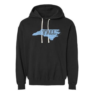 YAll North Carolina Garment-Dyed Fleece Hoodie