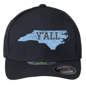 YAll North Carolina Flexfit Unipanel Trucker Cap