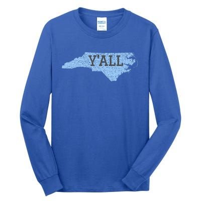 YAll North Carolina Tall Long Sleeve T-Shirt