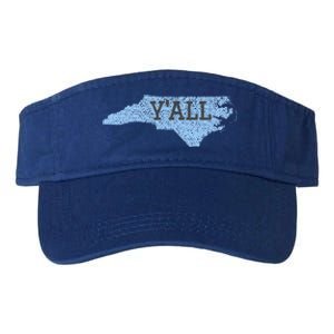 YAll North Carolina Valucap Bio-Washed Visor