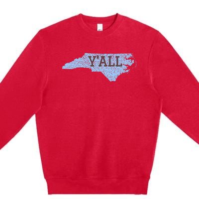 YAll North Carolina Premium Crewneck Sweatshirt