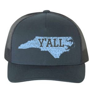 YAll North Carolina Yupoong Adult 5-Panel Trucker Hat