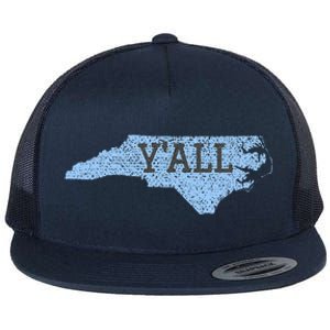 YAll North Carolina Flat Bill Trucker Hat