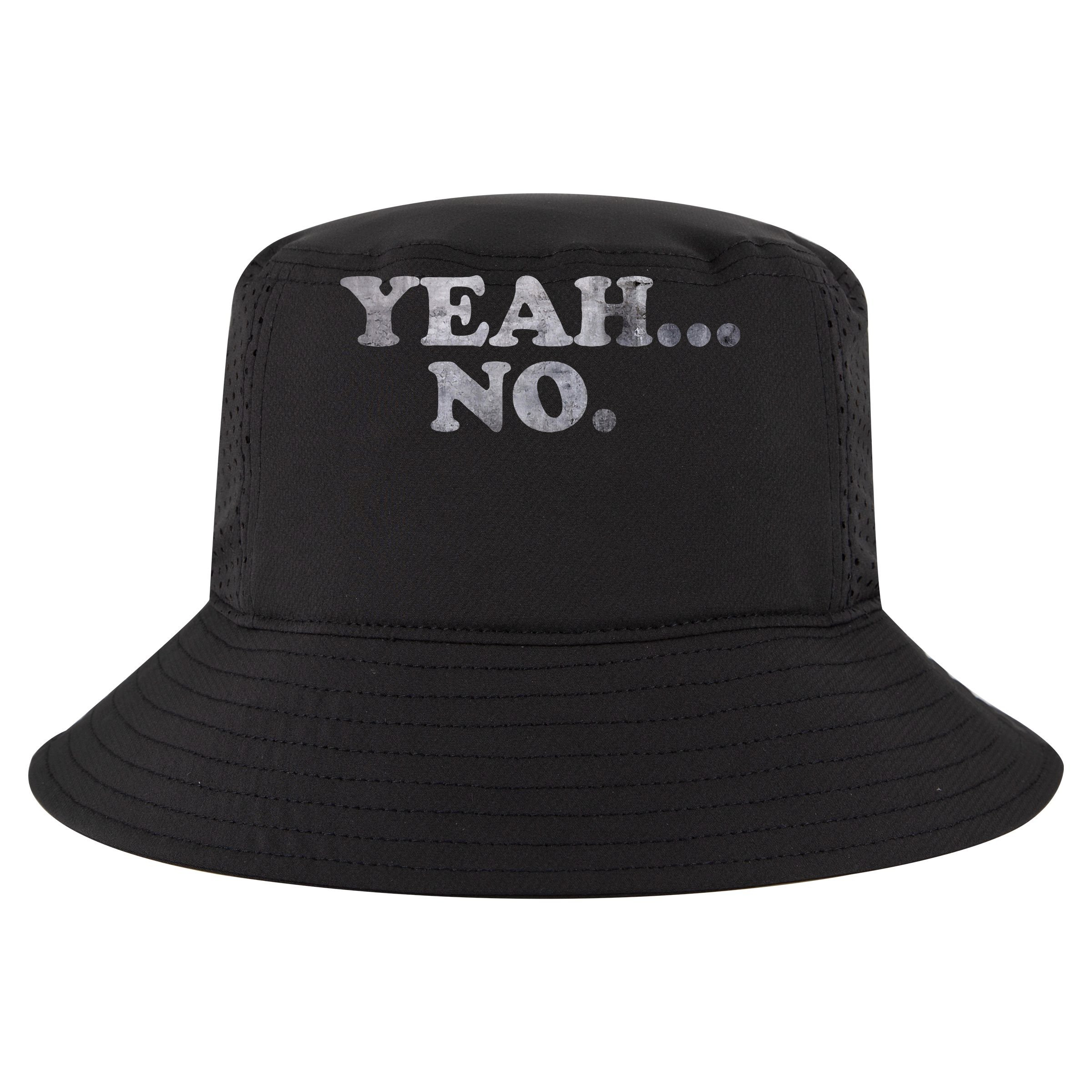 Yeah... No Distressed V-Neck T-Shirt