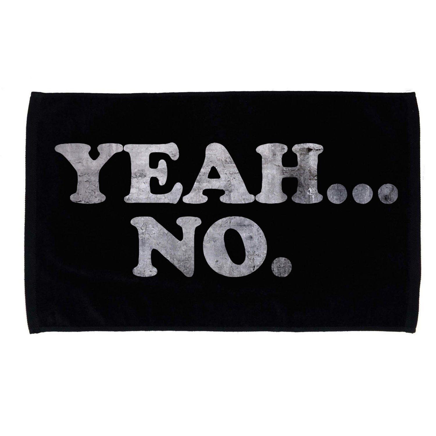Yeah... No Distressed Microfiber Hand Towel
