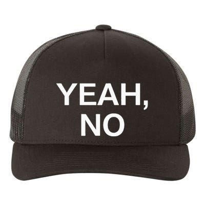 Yeah No Funny Jokes Sarcastic Family Yupoong Adult 5-Panel Trucker Hat