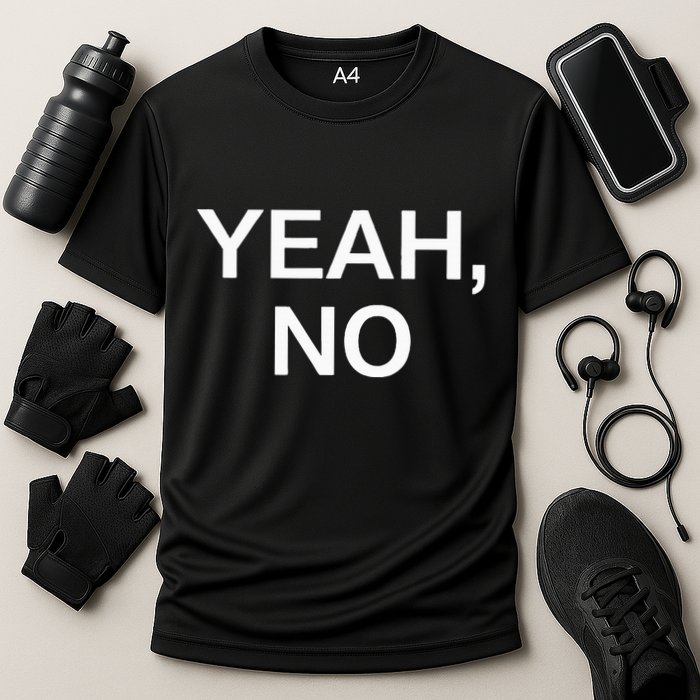 Yeah No Funny Jokes Sarcastic Family Performance Shirt