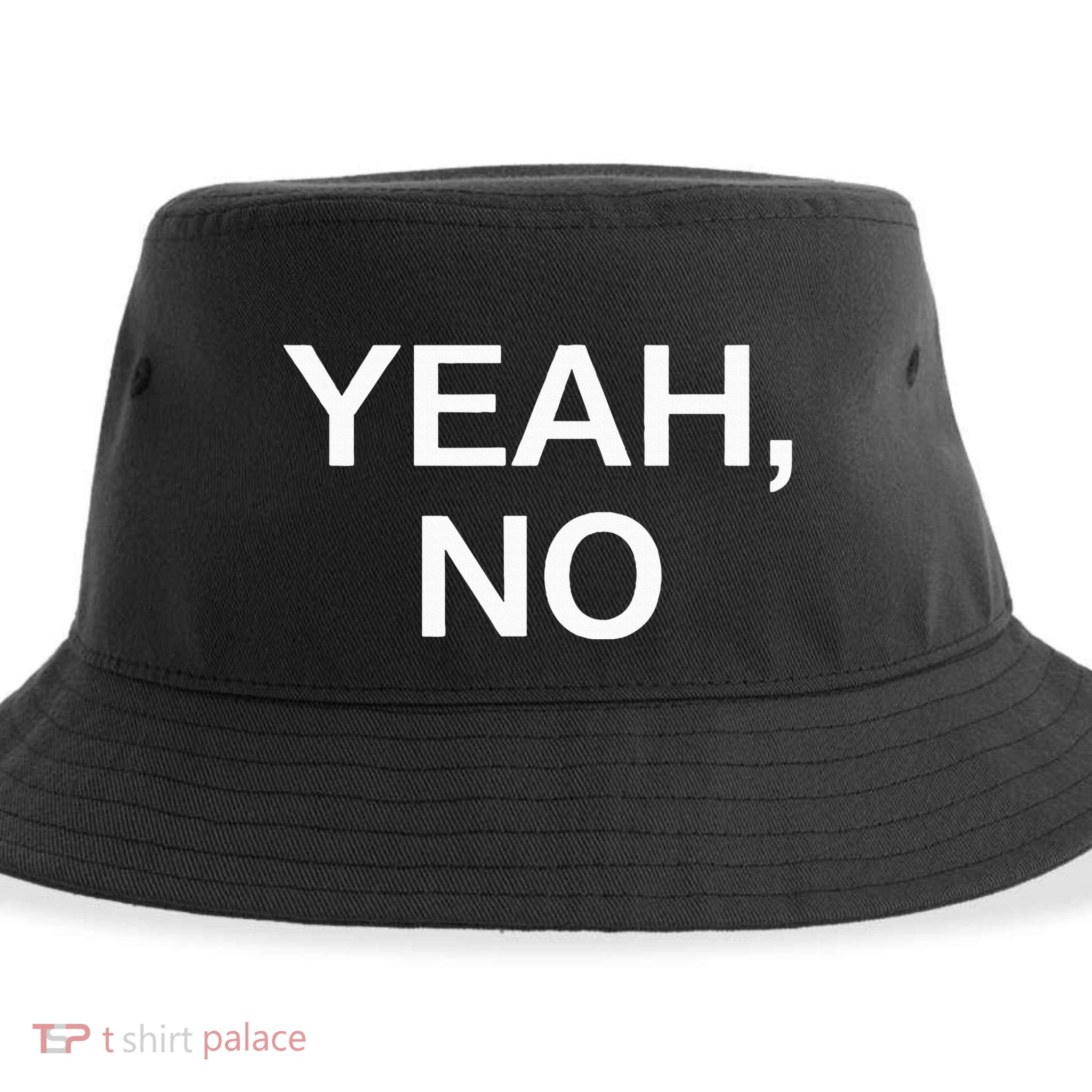 Yeah No Funny Jokes Sarcastic Family Sustainable Bucket Hat
