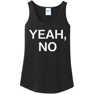 Yeah No Funny Jokes Sarcastic Family Ladies Essential Tank