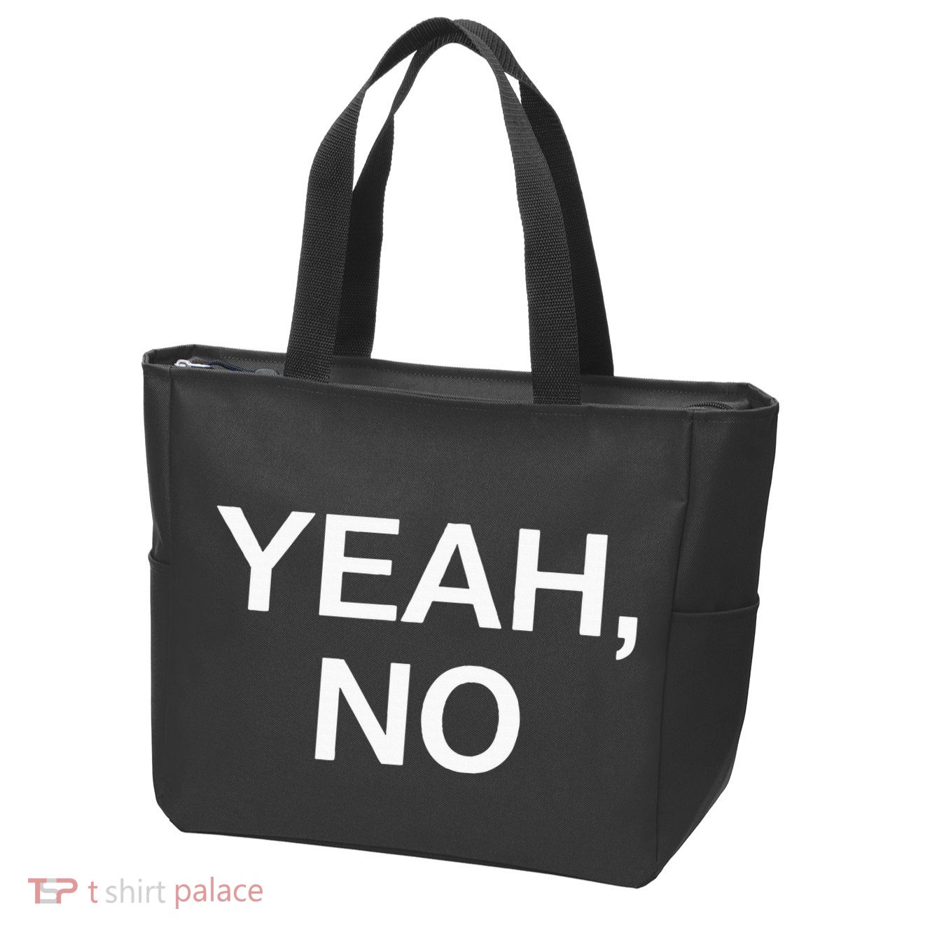 Yeah No Funny Jokes Sarcastic Family Zip Tote Bag