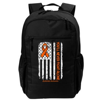 Youll Never Fight Alone Blood Cancer Leukemia Awareness Backpack