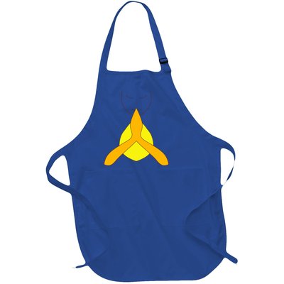 Yoga Namaste Greet Design Gift Full-Length Apron With Pockets