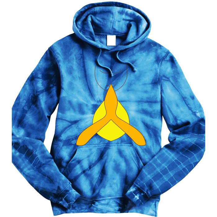 Yoga Namaste Greet Design Gift Tie Dye Hoodie