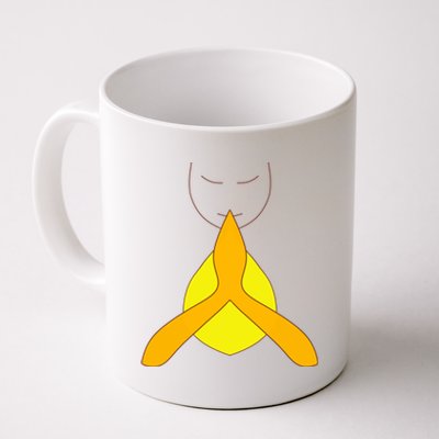 Yoga Namaste Greet Design Gift Coffee Mug