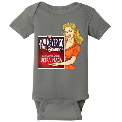 You Never Go Full Brandon Brought To You Buy Ultra Maga Baby Bodysuit