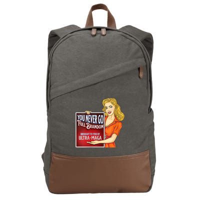 You Never Go Full Brandon Brought To You Buy Ultra Maga Cotton Canvas Backpack