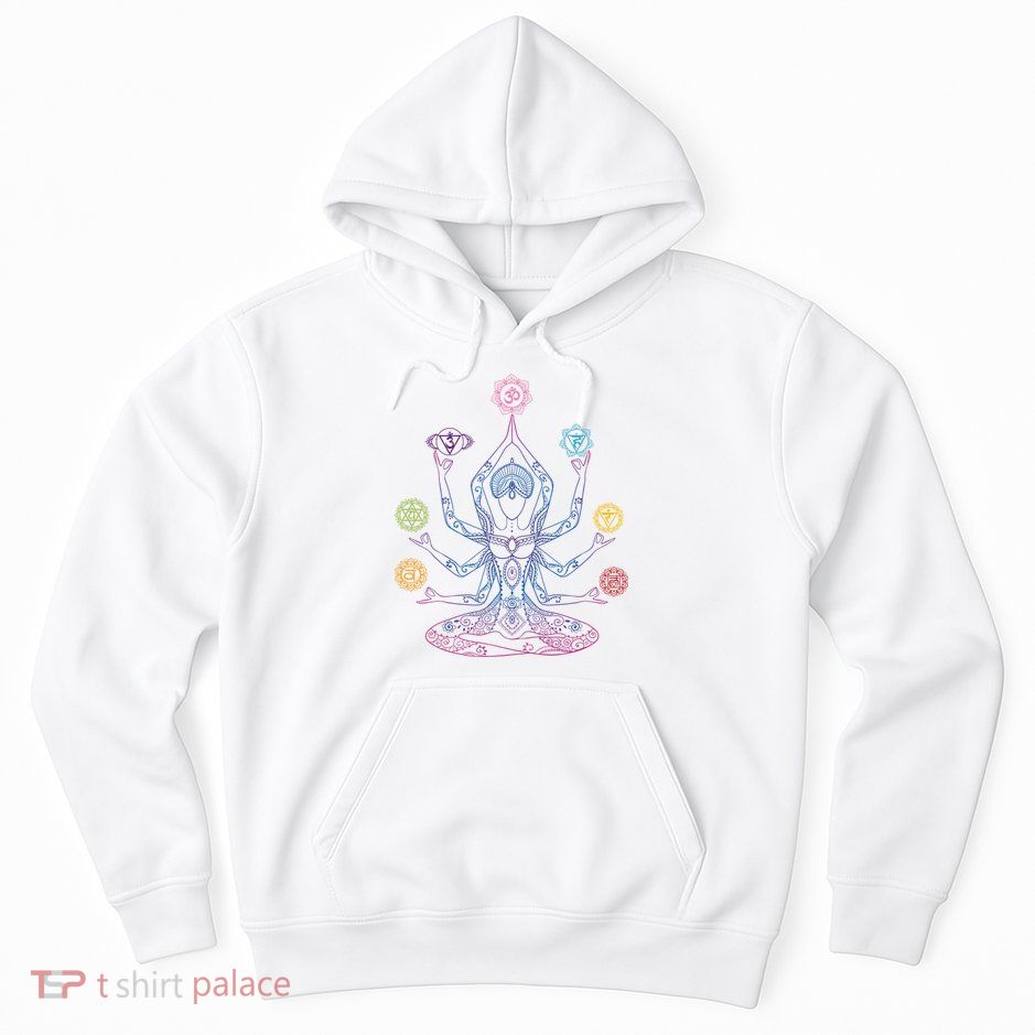 Yoga Namaste Graphic Design Hoodie
