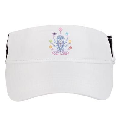 Yoga Namaste Graphic Design Adult Drive Performance Visor