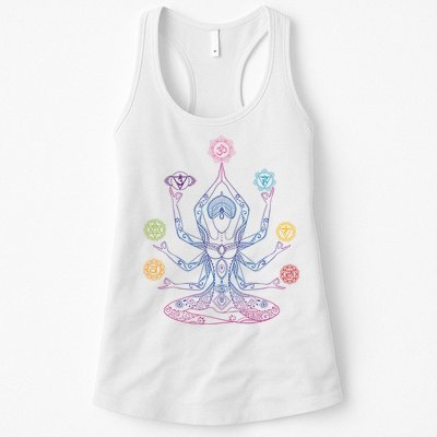 Yoga Namaste Graphic Design Womens Tank Top